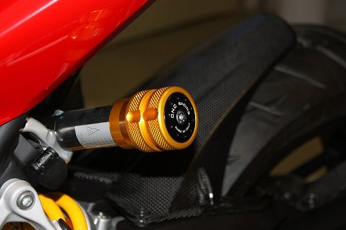 CNC Racing Manillar ajustable amortiguador, oro - Ducati /