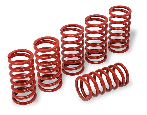 CNC Racing Clutch spring kit, 6 pcs., red - Ducati