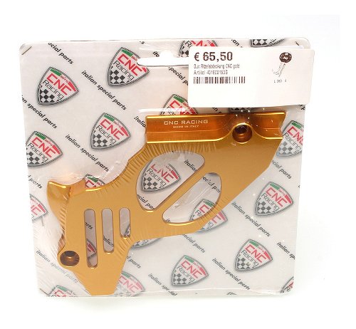 CNC Racing Tapa del piñón, oro - Ducati, Bimota DB5 / DB6