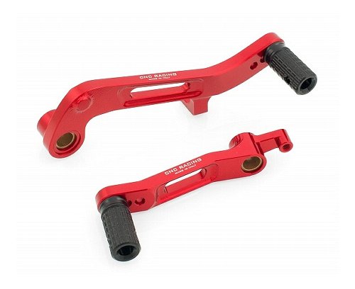 CNC Racing Ducati Kit pedane regolabili, rosso