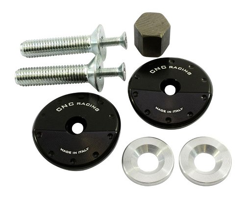 CNC Racing Ducati Kit tapones MTS 1200 negro