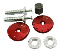 CNC Racing Ducati Kit tapones MTS 1200 rojo