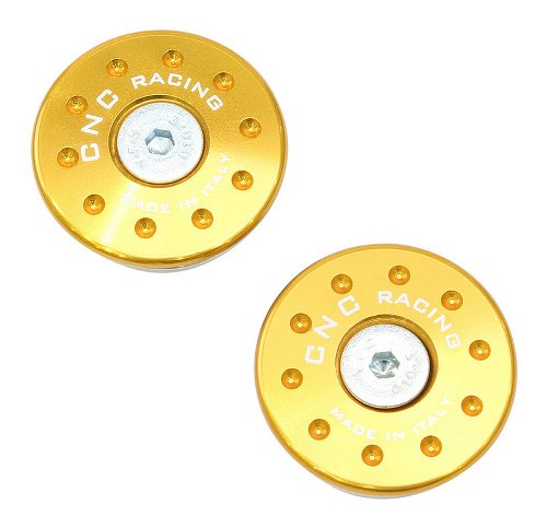 CNC Racing Frame cap set, gold, Ducati Panigale 1199/ 1199 R