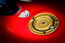 CNC Racing Ducati Tankdeckel Key Block Diavel gold