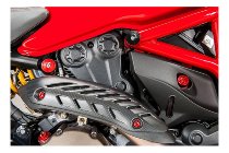 CNC Racing Tappi telaio, 6 pz., grigio titanio - Ducati