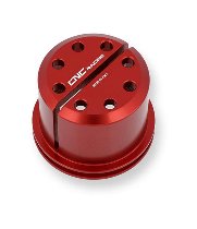 CNC Racing Steering head nut, red - Ducati