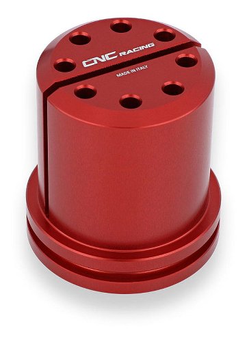 CNC Racing Lenkkopfmutter, rot - Ducati Monster / Supersport