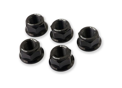 CNC Racing Rear sprocket/-flange nuts, M10x1.25, 5 pcs.,