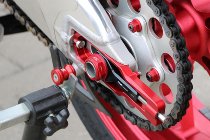 CNC Racing Rear sprocket/-flange nuts, M10x1.25, 5 pcs., red