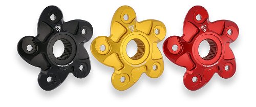 CNC Racing Rear sprocket flange, 5 holes, red - Ducati