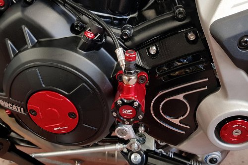 CNC Racing Clutch Slave Cylinder, Ø30mm, GEAR, red-black -