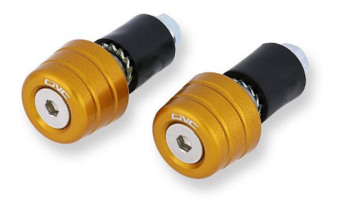 CNC Racing Lenker Endcaps, Mini, gold