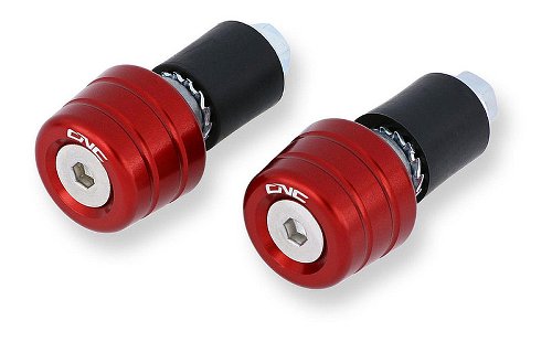 CNC Racing Handlebar ends, Mini, red