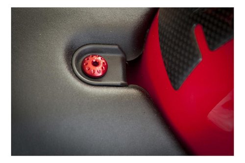 CNC Racing Vite, diverse applicazioni, M5x18, 1 pz., rosso -