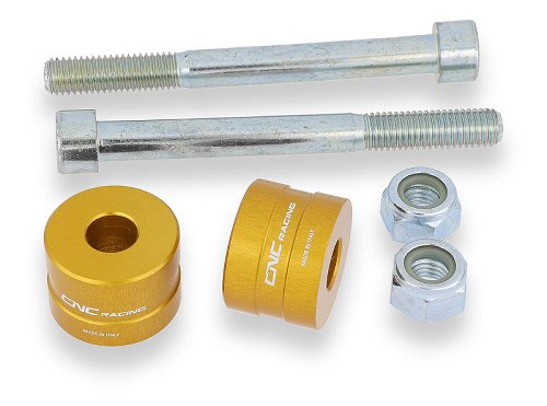 CNC Racing Ducati Riser-Adapter, Hypermotard, gold