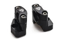 CNC Racing Ducati Riser-Adapter, Monster 1100, schwarz