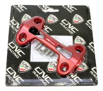 CNC Racing Ducati Riser-Adapter, Hypermotard 821, rot