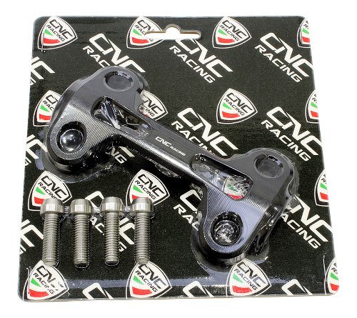 CNC Racing Ducati Riser-Adapter, Hypermotard SP 821, schwarz