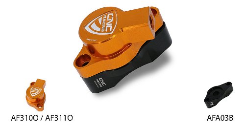 CNC Racing Base attuatore frizione, nero - KTM