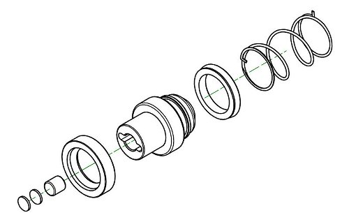 CNC Racing Kit revisione, Attuatore frizione Ø30 mm - Ducati
