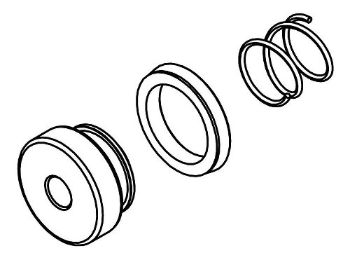 CNC Racing Repair kit, Clutch slave cylinder, Ø30mm -