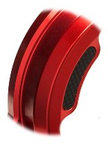 CNC Racing Clear oil bath clutch cover, PRAMAC, CARBON, red