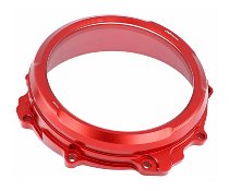 CNC Racing Clear clutch cover, hydraulic control, red - MV