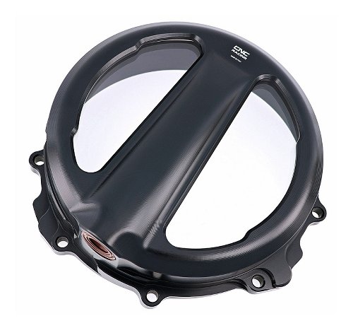 CNC Racing Clear clutch cover, cable control, black - MV