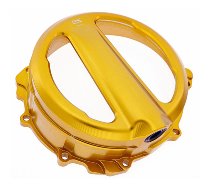 CNC Racing Clear clutch cover, cable control, gold - MV