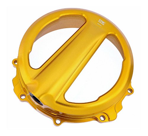 CNC Racing Clear clutch cover, cable control, gold - MV