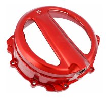 CNC Racing Clear clutch cover, cable control, red - MV