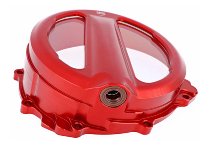 CNC Racing Clear clutch cover, cable control, red - MV