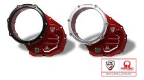 CNC Racing Clear cover oil bath clutch, PRAMAC, red-black -