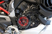 CNC Racing Clear clutch cover conversion kit, black - Ducati