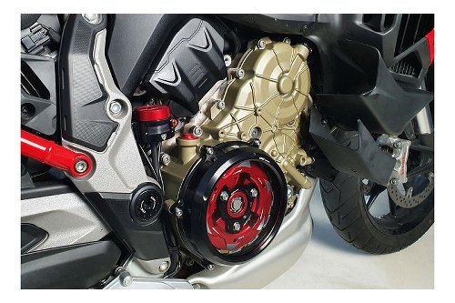 CNC Racing Clear clutch cover conversion kit - Ducati