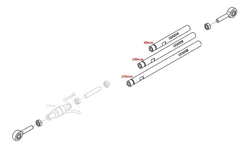 CNC Racing Universal power shifter