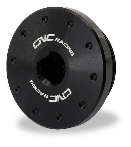CNC Racing Generator cover plug, black - Aprilia RS 660