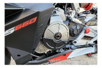 CNC Racing Generator cover plug, silver - Aprilia RS 660