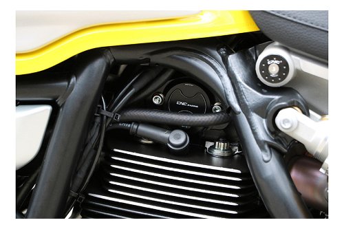 CNC Racing Camshaft cover, gold - Ducati Scrambler / Monster