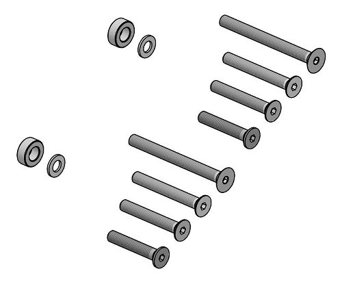 CNC Racing Adapter für Lenkerendgewichte - Aprilia RS 660