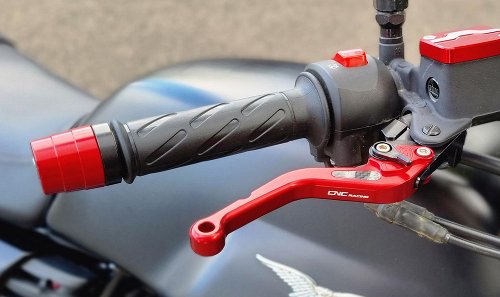 CNC Racing Adaptateur pour embouts de guidon, 2 pièces, noir