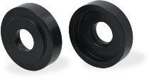 CNC Racing adapter for handlebar ends, 2 pieces, black -