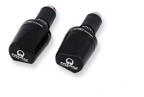 CNC Racing Handlebar ends, Look, PRAMAC, black