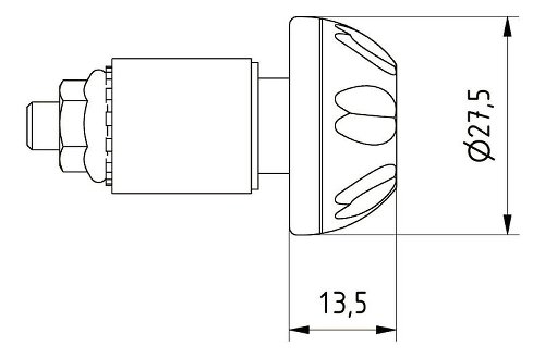 CNC Racing Contrappesi manubrio, 2 pz, BLAZE, oro -