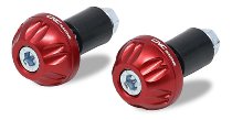 CNC Racing Handlebar ends, 2 pcs, BLAZE, red - Universal