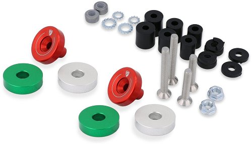 CNC Racing Lenkerenden, Tricolor - Universal