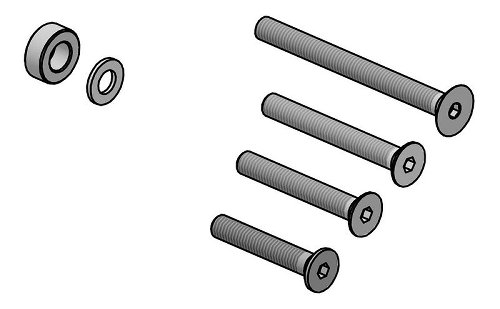 CNC Racing Adapter, Lenkerende, links - Aprilia RS 660