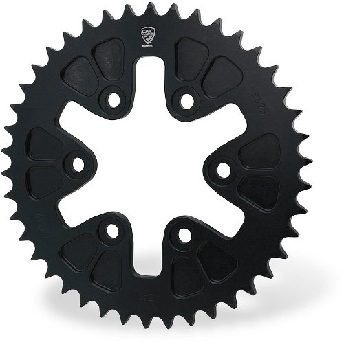Couronne CNC Racing T49 P525, noire - Ducati DesertX 937