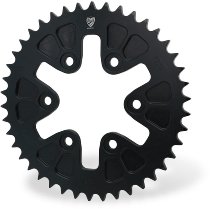 CNC Racing sprocket T49 P525, black - Ducati DesertX 937