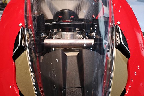 CNC Racing Mirror blank covers, black - Ducati Panigale V2 /